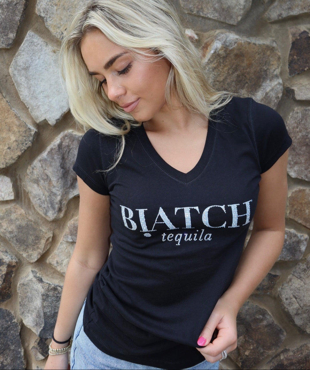 BIATCH® V-Neck Tee