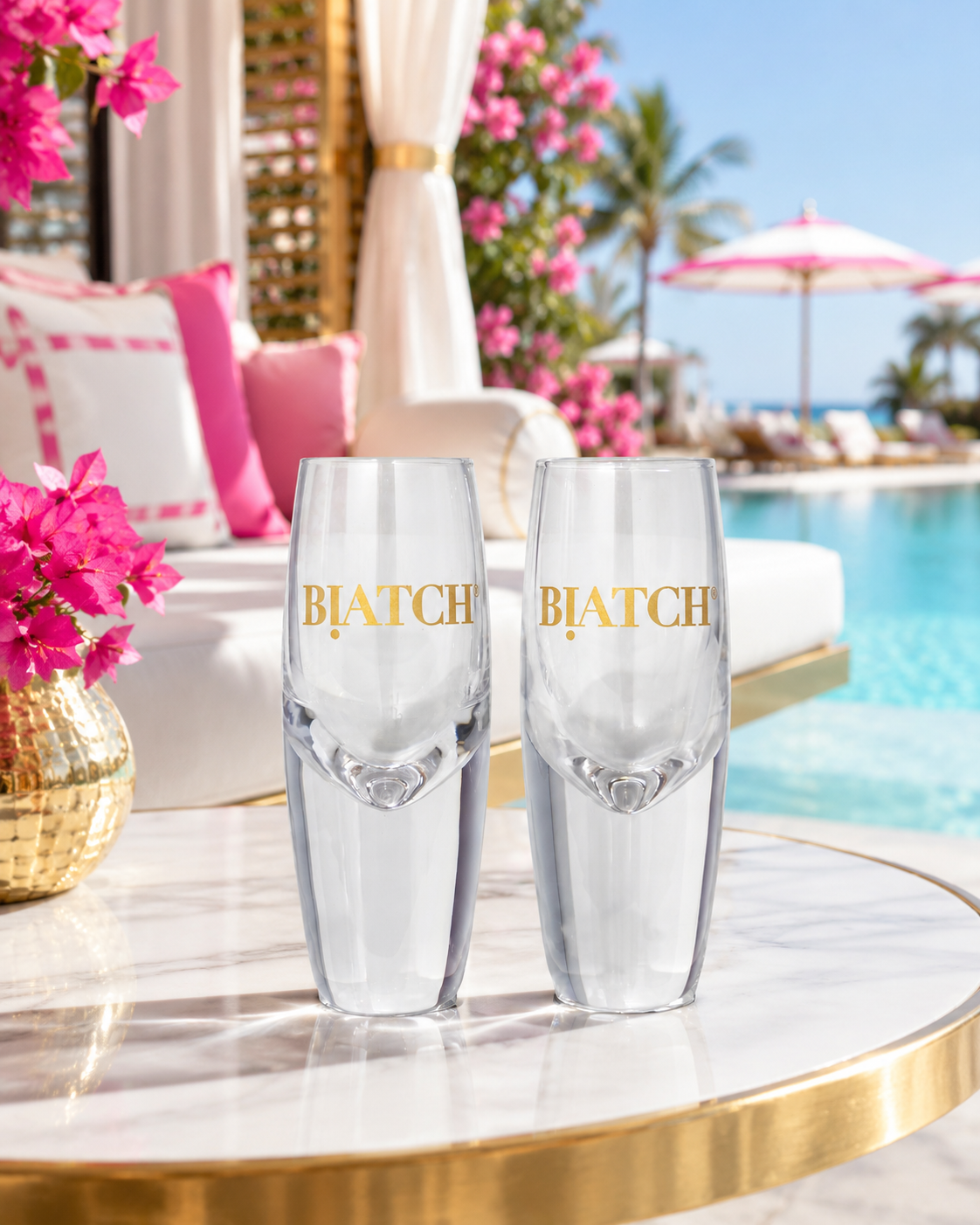 BIATCH® Sipping Glasses