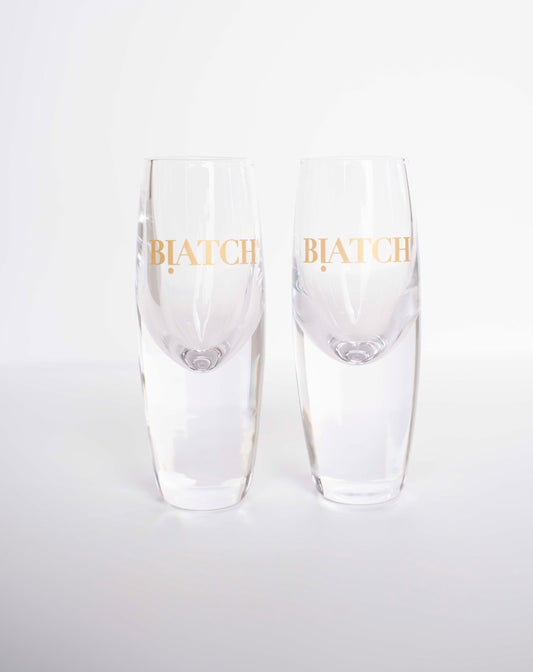 BIATCH® Sipping Glasses