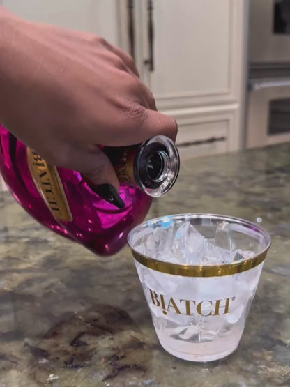 Gift Set - BIATCH® Light Up Lamp and 750mL Tequila